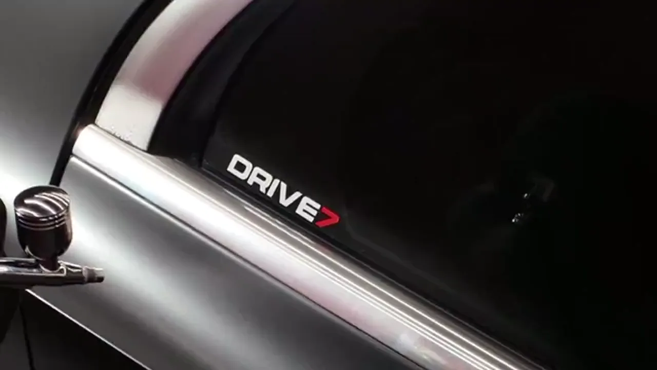A glossy car after nano ceramic protection